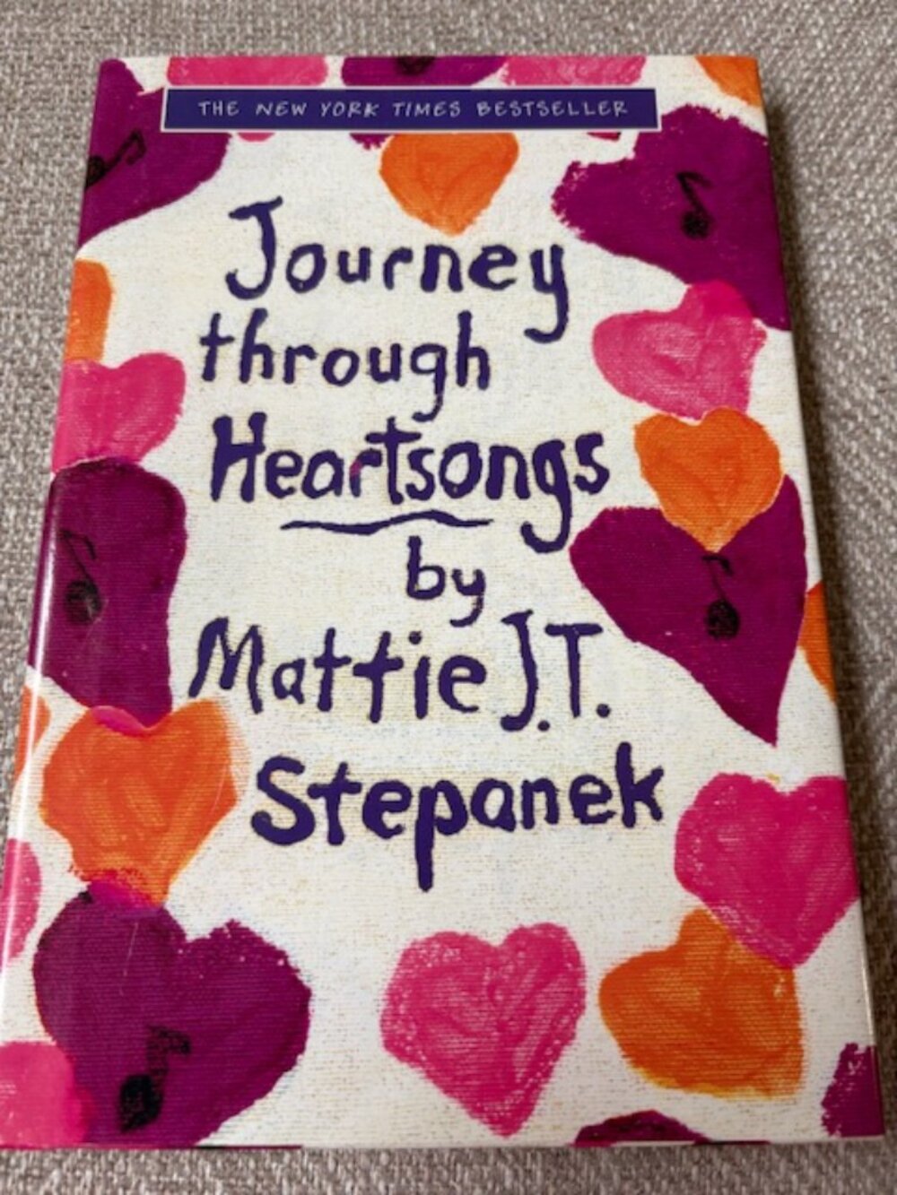 New Journey Through Heartsongs Book. By Mattie J.T. Stepanek